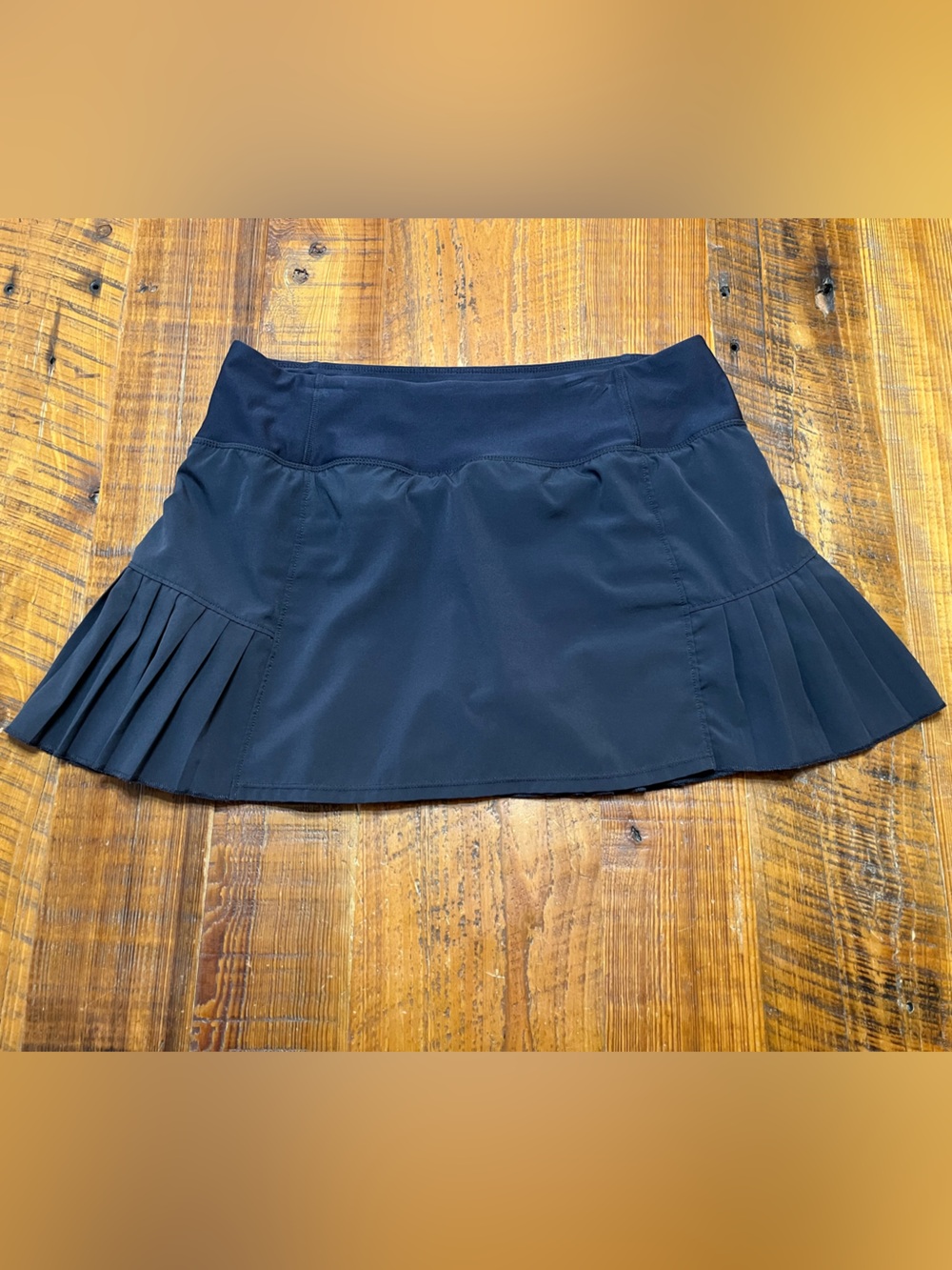 Mondetta Pleated Black Tennis / Pickleball Skirt Size Medium